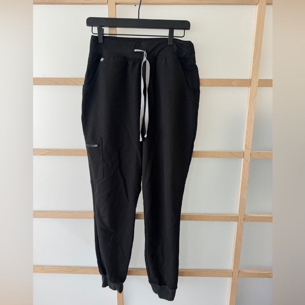 Figs black Zamora high waisted jogger medium